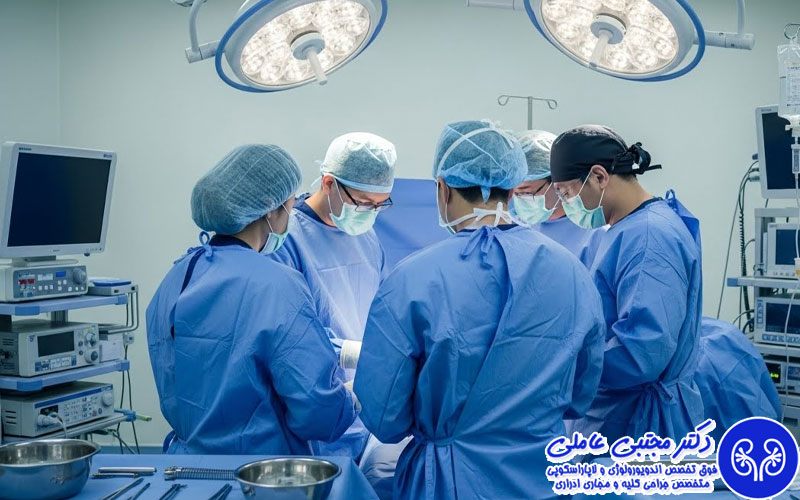 چه زمانی سنگ کلیه نیاز به جراحی دارد